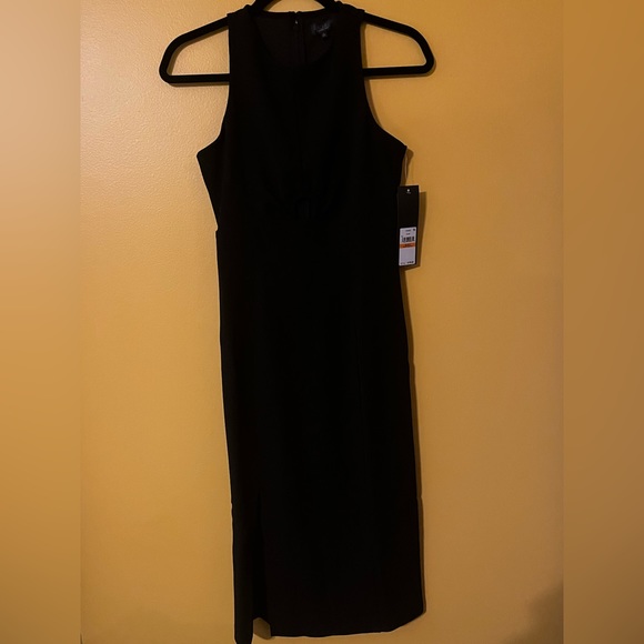 RACHEL RACHEL ROY Riley Keyhole Cutout Dress With Front Slit - Picture 4 of 5